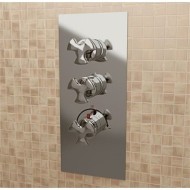 EVERGREEN MISCELATORE DOCCIA 2 VIE CROMO - Ceramica Flaminia EGBT2 CERAMICA FLAMINIA - 1