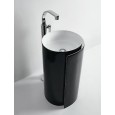 WASCHBECKEN  MONOROLL 44 FREESTANDING SCHWARZ  S - Ceramica Flaminia MR44CNER CERAMICA FLAMINIA - 1