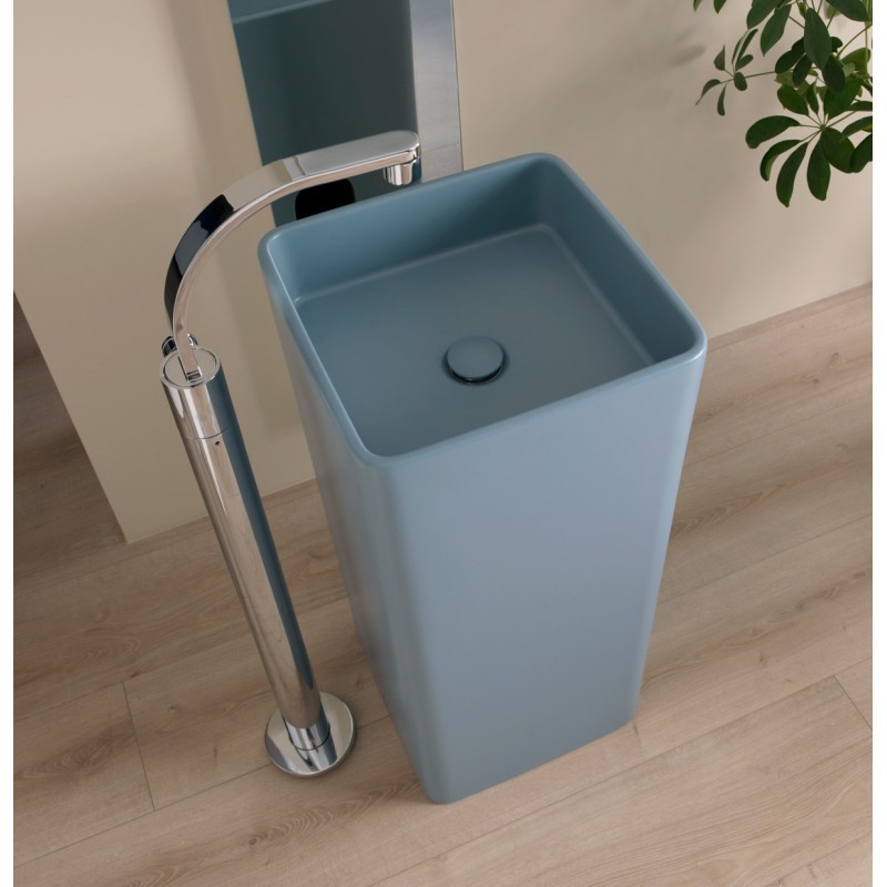 WASCHBECKEN  MONOWASH FREESTANDING NUVOLA  S - Ceramica Flaminia MW40CNUV CERAMICA FLAMINIA - 1