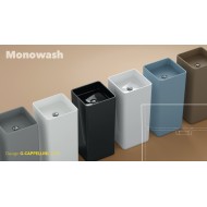 WASCHBECKEN  MONOWASH WAND LATTE  S - Ceramica Flaminia MW40PLAT CERAMICA FLAMINIA - 1