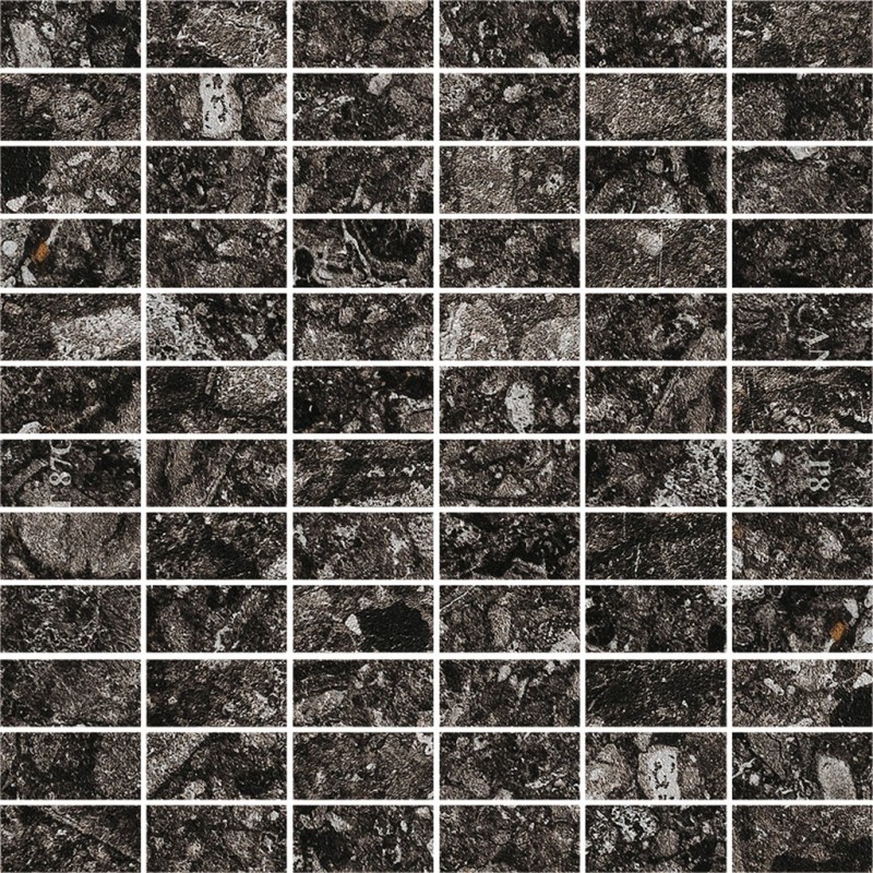NORR NERO RR 03 NAT SMALL BRICKS 2,3X4,8 30X30 - MIRAGE OF45 MIRAGE - 1