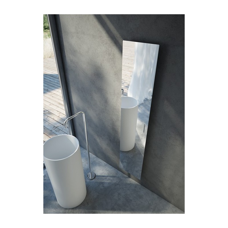 Tavola Specchio V Total Mirror Termoarredo  ELETRICO 171 x 35 Antrax TVTM171035 ANTRAX - 1