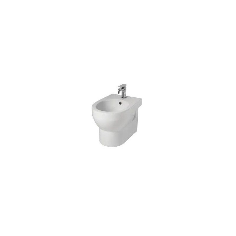 ARTCERAM SMARTY 2.0 BIDET A TERRA FILOMURO   1 FORO   SMB002 01 ARTCERAM - 1