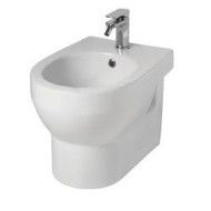 ARTCERAM SMARTY 2.0 BIDET A TERRA FILOMURO   1 FORO   SMB002 01 ARTCERAM - 1