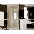 Easydue Angolo Ante Box Doccia  da  80x80cm Cromo  Cristallo 6mm Trasparente