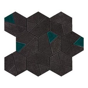 Boost Tarmac Mosaique Hex Jade  25X28,5 - AN7A Atlas Concorde CERAMICHE ATLAS CONCORDE - 1