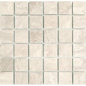 ARDOISE IVOIRE AJUSTE   GRIP MOSAIQUE  5X5 - REX Ceramiche 739357 FLORIM LUXURY DESIGN - 1