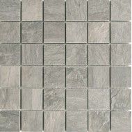ARDOISE PLOMBE GRIP MOSAIK  5X5 - REX Ceramiche 739359 FLORIM LUXURY DESIGN - 1