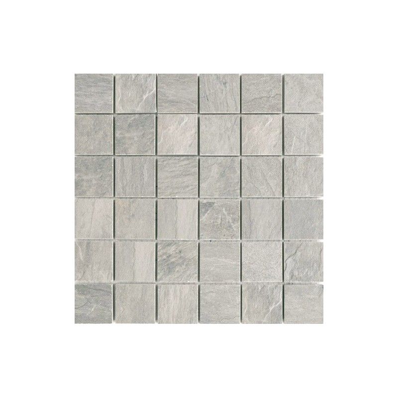 ARDOISE GRIS GRIP MOSAIC  5X5 - REX Ceramiche 739360 FLORIM LUXURY DESIGN - 1