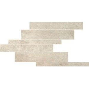 ARDOISE IVOIRE AJUSTE   MODULE DE LISTE DECALE 21X40 - REX Ceramiche 739363 FLORIM LUXURY DESIGN - 1