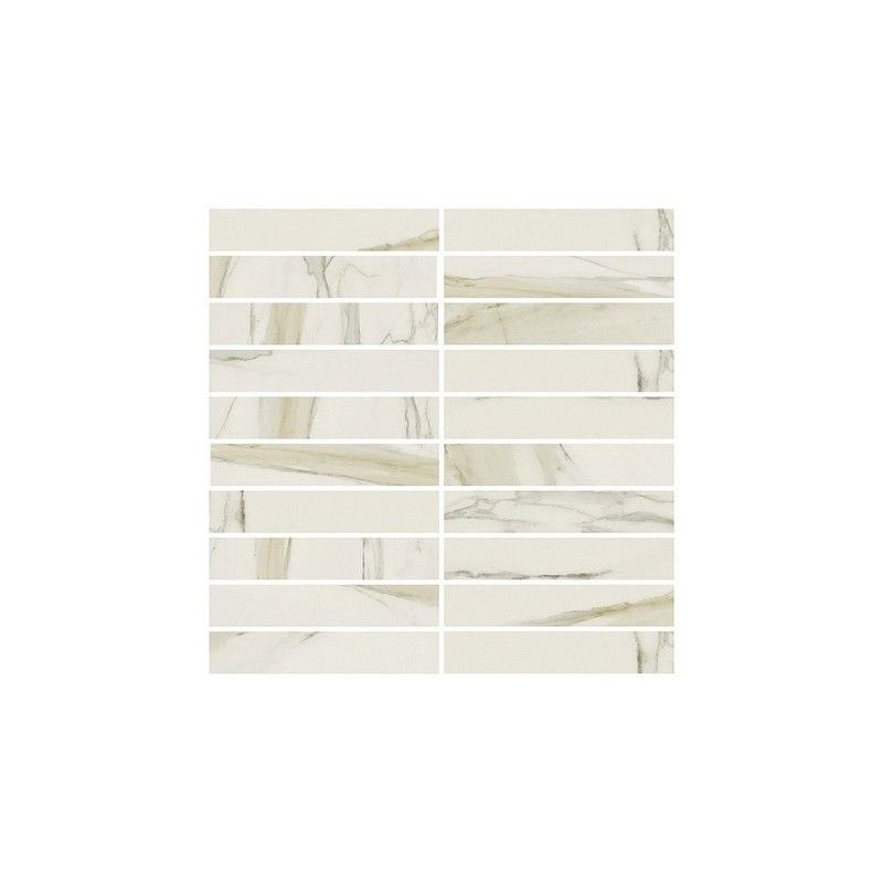 I CLASSICI CALACATTA GOLD MOSAIK  3X15 GLOSSY - REX Ceramiche 750721 FLORIM LUXURY DESIGN - 1