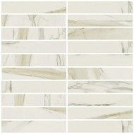 I CLASSICI CALACATTA GOLD MOSAIK  3X15 GLOSSY - REX Ceramiche 750721 FLORIM LUXURY DESIGN - 1