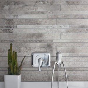 LA ROCHE GREY MODULE DE LISTE MIX DECALE 21X40 - REX Ceramiche 742238 FLORIM LUXURY DESIGN - 1