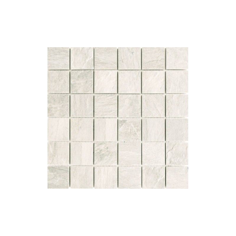 ARDOISE BLANC 7,5x7,5 6MM  MOSAIC  - REX Ceramiche 747759 FLORIM LUXURY DESIGN - 1