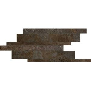 FLOWTECH AGED BRONZ NAT.LATTE  DECALE   21x40 - Floor Gres 756616 FLORIM ARCHITECTURAL DESIGN - 1