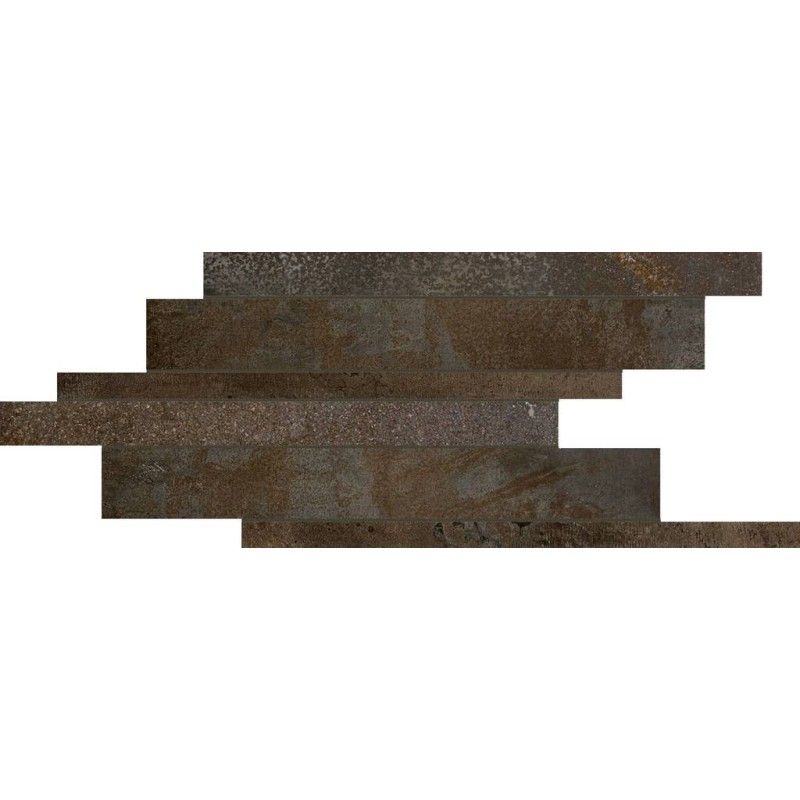 FLOWTECH AGED BRONZ NAT.LISTELLO SFALSATO  21x40 - Floor Gres 756616 FLORIM ARCHITECTURAL DESIGN - 1