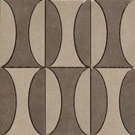 INDUSTRIAL DECORO B MOKA/TAUPE 30X30 - Floor Gres 739440 FLORIM ARCHITECTURAL DESIGN - 1