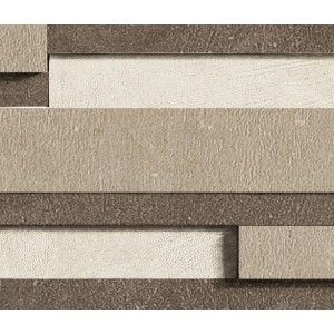 INDUSTRIAL IVORY-MOKA-TAUPE MOD.LATTE  3D 15X60  SOFT - Floor Gres 739191 FLORIM ARCHITECTURAL DESIGN - 1