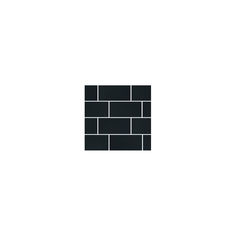 B&W BLACK LEVIGATO 6MM 7,5x15 MURETTO 30X30 - Floor Gres 751199 FLORIM ARCHITECTURAL DESIGN - 1